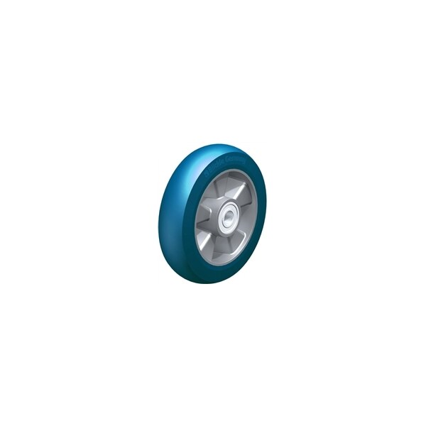 Casterhq 8"x2" Heavy duty wheel W/ Blickle Besthane Soft polyurethane tread ALBS-200-20K-CO - main